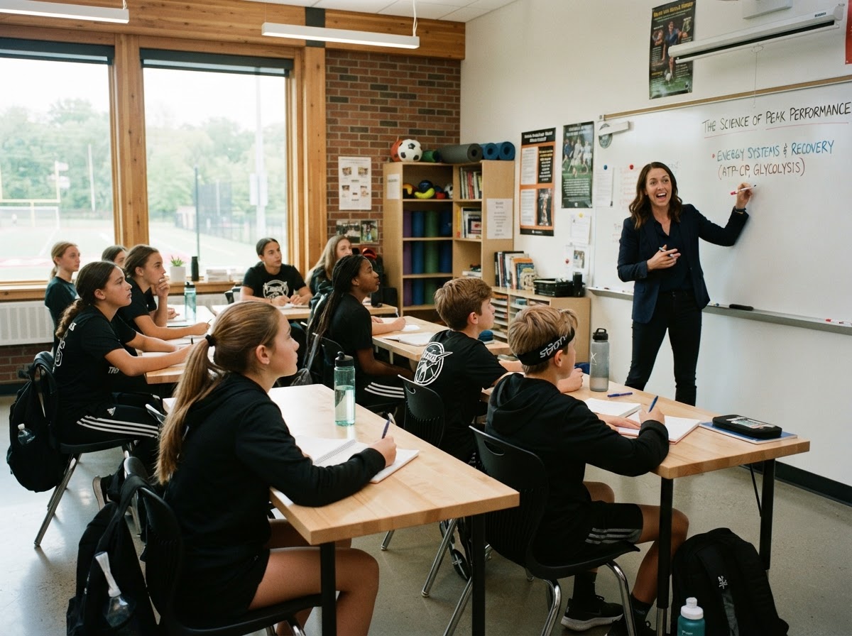 Students in a Level Up Prep classroom